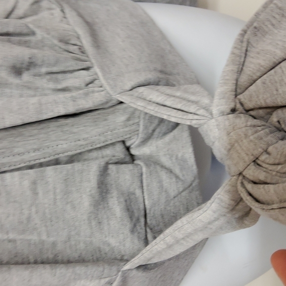 L love gray top large NWT - Picture 3 of 8